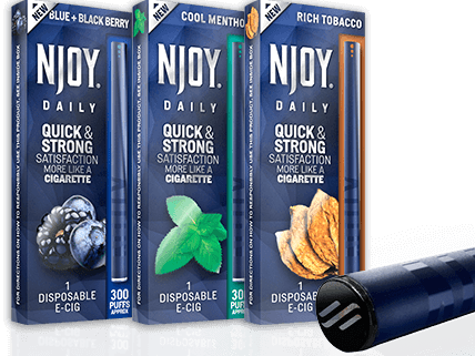 NJOY Ace vape device and pods